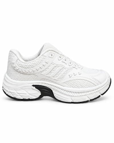Kayan Women's Sneakers Casual Lace Up Front Chunky Sole Heart Daily Use Study(University) Work Club Trade Distribution Code 5043 Shoes