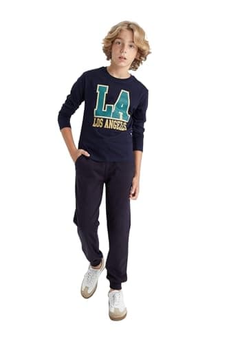 DeFacto Boys Regular Fit Knitted Bottom Trousers K8852A6 Trousers (pack of 1) Pants