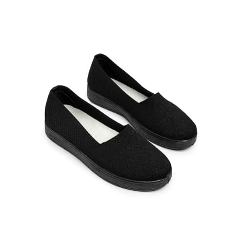 Women's Tricot Flat Shoes