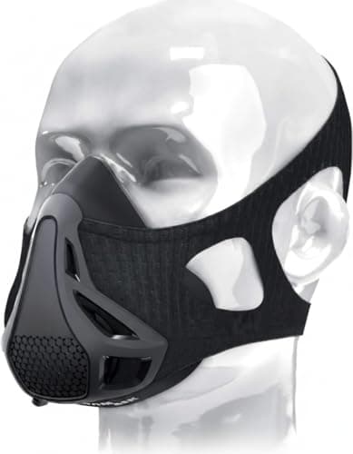 Advanced Sports Respiratory Regulator for Endurance - Professional Face Cover for Lung Efficiency and Respiratory Muscle Training - Adjustable Size