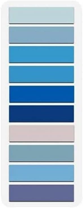 200Pcs Blue Sticky Index Tabs, Page Markers, Self-Stick Note Pads, Writable, Repositionable Book Flags for Page Marking, File Classification