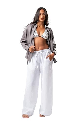 ASTK Womens Linen long sleeve Modern (pack of 1) Shirt
