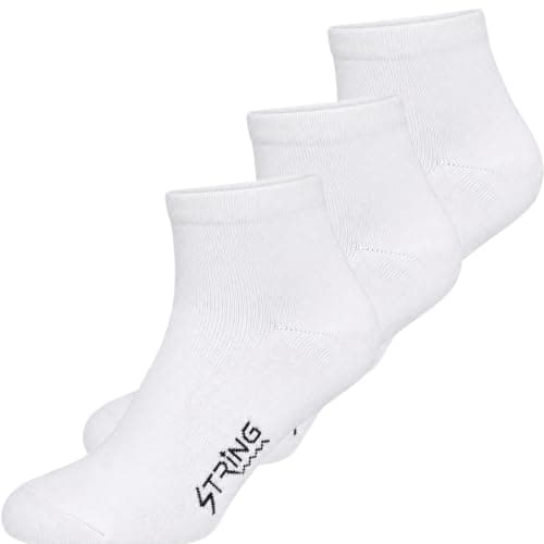 Set Of (3) Cotton Ankle Half Socket Socks For Kids