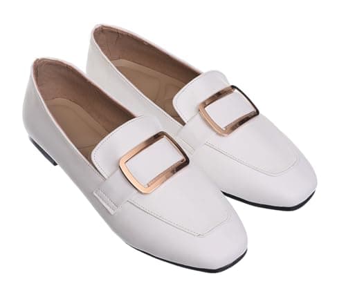 B&W womens B&W-W086-White Sneaker Shoes