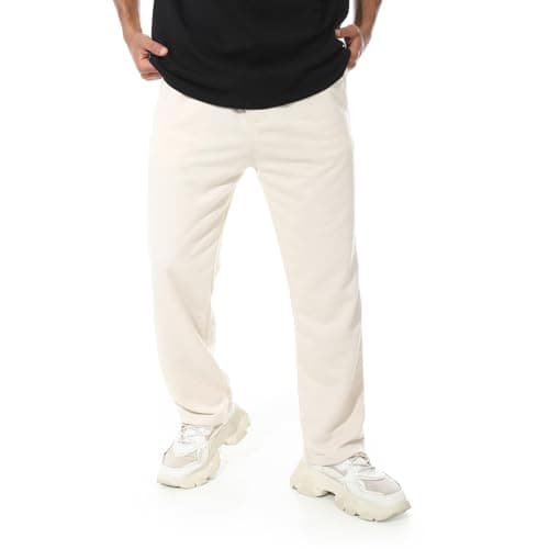 Andora Mens Slash Pockets Elastic Waist Sweatpants Pants