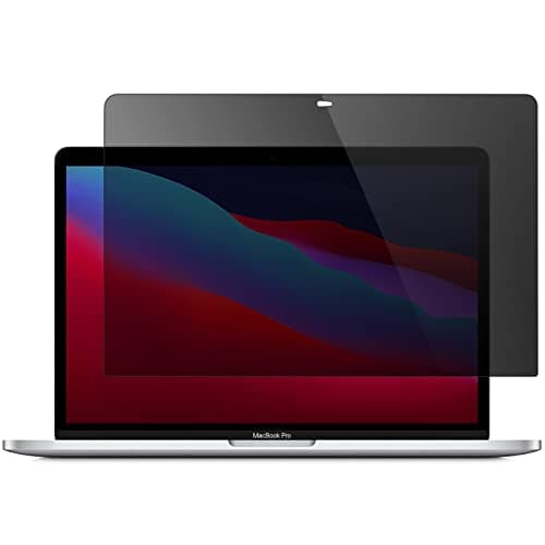 ProCase Privacy Screen Protector for MacBook Air 13 / Pro 13, Anti-Spy Tempered Glass Screen Film Guard, for MacBook Air 13 2020 2019 2018 / MacBook Pro 13 2020 2019 2018 2017 2016
