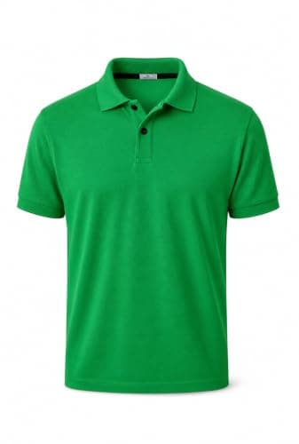 Romba Men's Summer Button Down Collar Polo Shirt – Cotton Blend Fabric (50% Cotton, 30% Polyester, 20% Elasticity) Soft and Comfortable – Casual and Athletic Fit for Outdoor Work