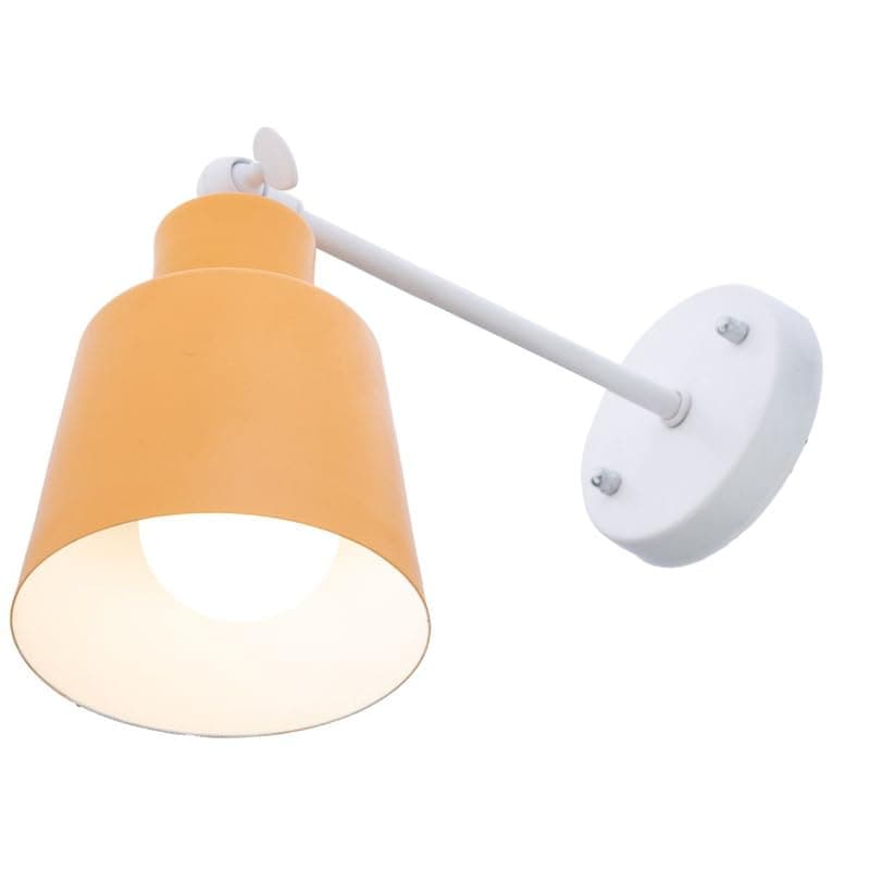 Generic Abalek 1 Bulb Without Bulbs 20x25x20cm White and Yellow Light fixture
