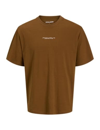 JACK & JONES Mens JJRIKKIE TEE SS CREW NECK Modern (pack of 1) Shirt