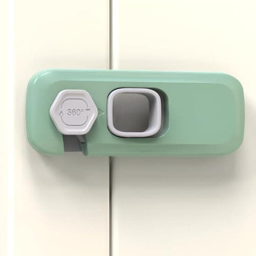 Security Drawer Lock for Home Cabinets and Storage Unit Organization