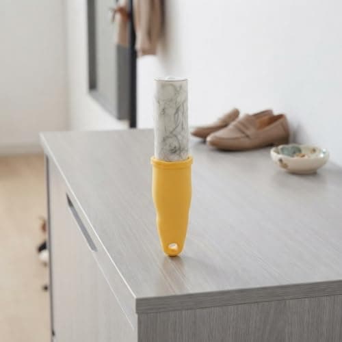 Banana Shape Pet Hair Remover Double Sided Lint Roller for Sofa and Carpet