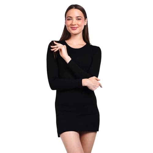 Comodo womens Long Sleeves Short Dress Base Layer (pack of 1)