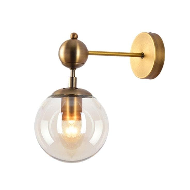 Generic Pendant Light 1 Bulb Without Bulbs 25x15x25cm Gold