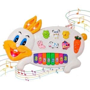 Rabbit Musical Piano yellow