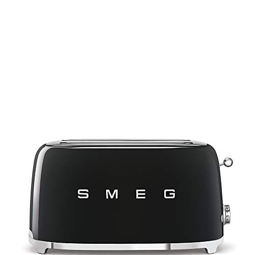 Smeg TSF02BLEU Toaster 4 slices 50's Style, Standard, black