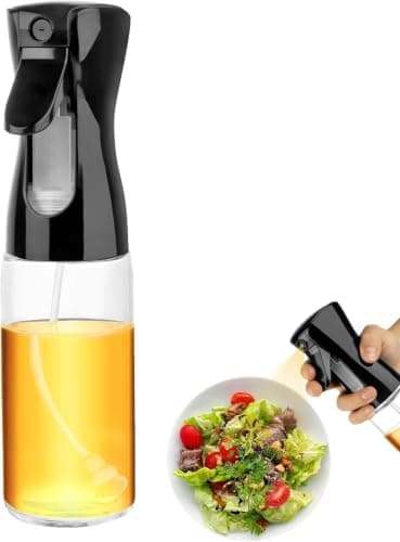 Jumbo Glass Oil Sprayer for Air Fryer Cooking Hair Misting and Cleaning