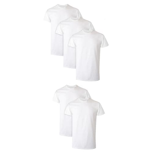 Hanes mens X-temp Comfort Cool Crewneck Undershirt 5-pack Undershirt (pack of 5) Shirt