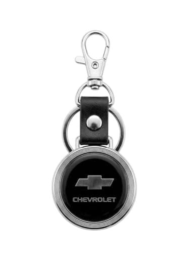 ميدالية مفاتيح معدنية لسيارة ، لون أسود Keychain