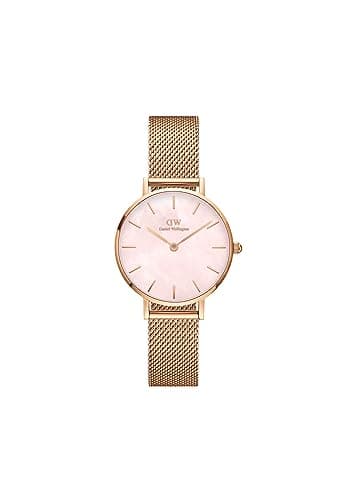 Daniel Wellington Watch for Women, Japanese Quartz Movement, Analog Display, Rose Gold Stainless Steel Strap-DW00100513