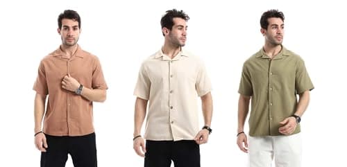 Red Circle Mens Bundle of 3 Alpine Forest Utility Shirt Bundle of 3 Alpine Forest Utility Shirt