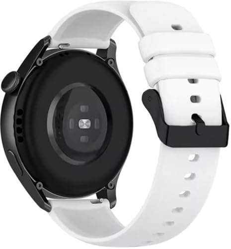 Straps (Compatible with Samsung Galaxy Watch 7 6 5 4 FE Strap 20mm 44mm/Watch 6 Classic 43mm 47mm/5 Pro 45mm/4 Classic 42mm 46mm, 40mm Soft Silicone Replacement Sport Band for Women Men