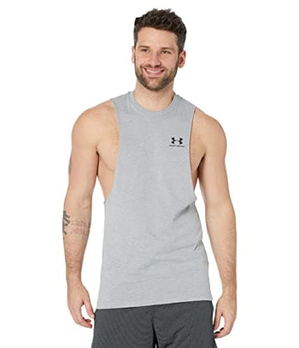Under Armour mens Sportstyle Left Chest Cut-off T-shirt T-Shirt (pack of 1)