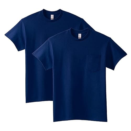 Gildan mens Ultra Cotton Adult T-shirt With Pocket, 2-pack Shirt (pack of 2)