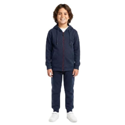 Red Circle Unisex Kids Sweatshirt Fitted with zipper + zipper hood Sweatshirt Fitted with zipper + zipper hood Outerwear