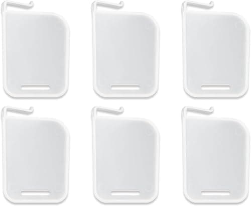 Transparent Acrylic Refrigerator Door Organizer Set with 5 Compartments Compact Fridge Side Bin for Sauces Condiment Bottles and Food Packets Caddy