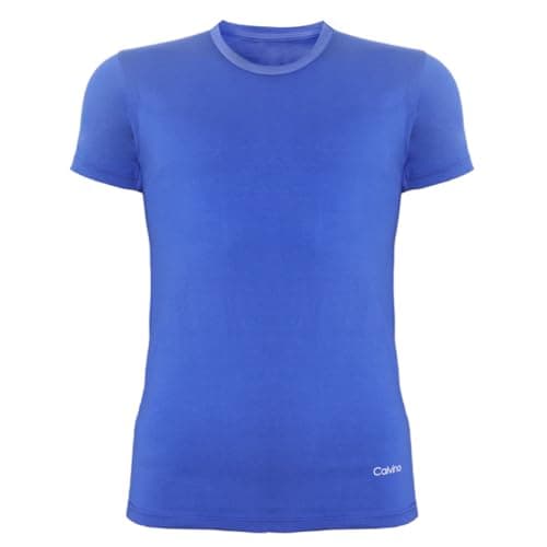 Calvino Mens Round Neck Half Sleeves Undershirt Slim Fit Base Layer Top (pack of 1) Shirt