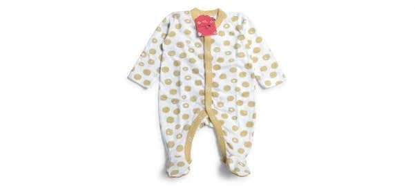 lovely land Baby Boys White Salopette Whit Shapes Shapewear Bodysuit (pack of 1)