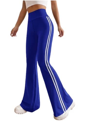 Romba Women's Charleston Soft Touch High Waist Jumper Pants
