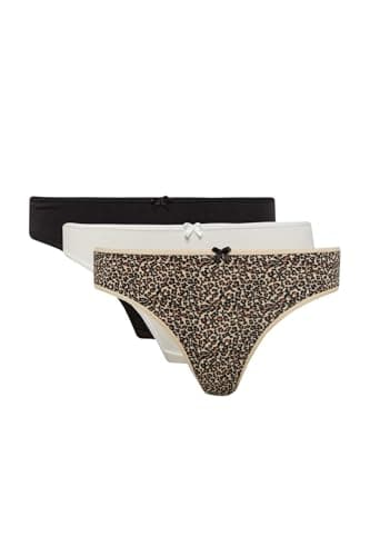 DeFacto Womens Casual Brazillian Underwear Package Slip Slip (pack of 1)