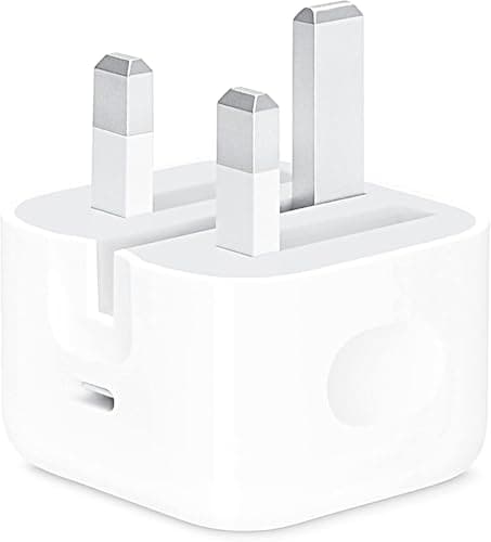 Original Dual Charger (20W Triple Charger Head) Certified Compatible with iPhone 8 11 12 13 14 (Without Cable))
