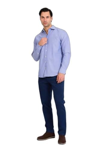 DALYDRESS Mens Shirt Modern