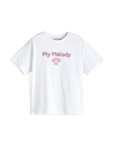 LC WAIKIKI Girl Crew Neck My Melody Printed Girls' T-Shirt