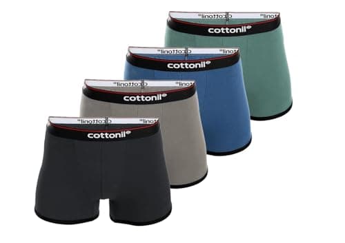 Cottonil Mens Cottonil Set of 4 Everyday Boxer 097 Cottonil Set of 4 Everyday Boxer (pack of 4) Underpants