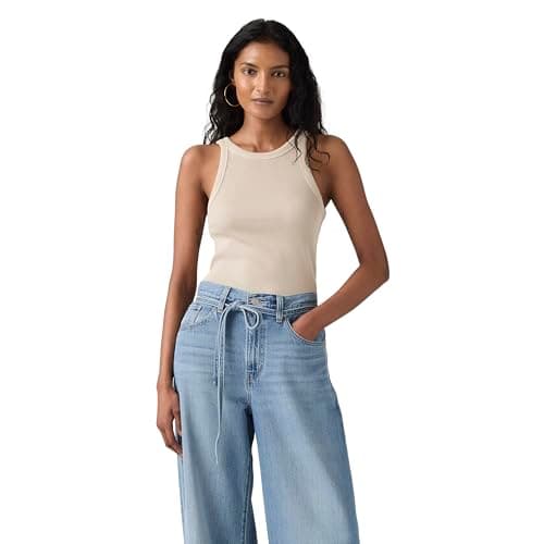 Levi's Womens ESSENTIAL RACER TANK Western Shirt