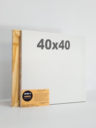 PAINTING CANVAS 40X40CM Reinforced art surface