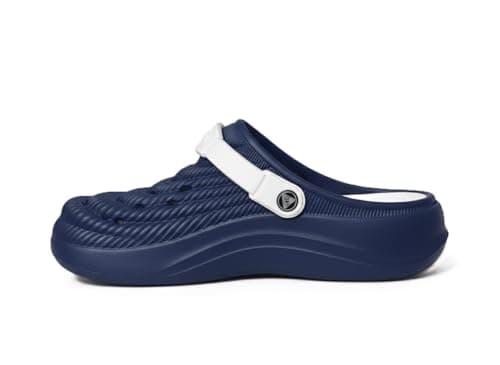 Project Z Primo Men's Gloge Slippers - Ultra Comfortable EVA Medical Soaps Breathable Flexible Back Strap - Non-Slip Home & Outdoor Shoes, Sizes 41-45