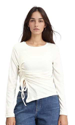 Ravin Womens Slip On Long Sleeves Tee with Drawstring Western (pack of 1) Shirt