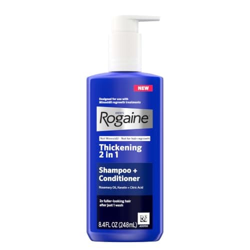 Rogaine MENS 2IN1 THKNG + STR DEF 8.4FZ Shampoo