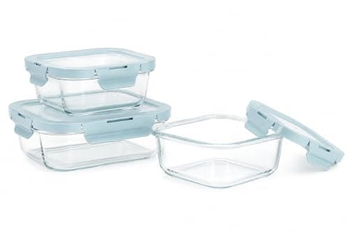 Newhome A-GPK/13 Food Storage Container, Reusable Food Storage Box with Secure Lid for Meal Prep, Leftovers, Fruits, Vegetables and Dry Foods, Durable Kitchen Storage Solution Home