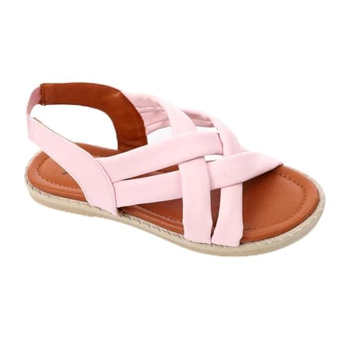Xo Style Girls Leather Shoes Soft Casual Shoes 3009 Rose 27-P Sandal