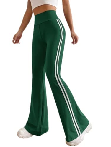 Romba Women's Charleston Soft Touch High Waist Jumper Pants