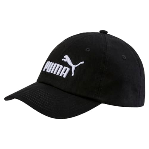 Puma ESS Cap Jr Black-No.1 Cap for Boys/Unisex size YOUTH Hat