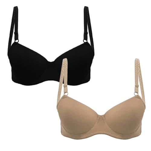 Lasso Women Set Of 2 Pieces Massage Push Up Bra Cup B Bra Underwear