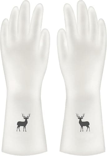 Dishwashing gloves,Rubber Cleaning Gloves Kitchen Dishwashing Glove Protective glove