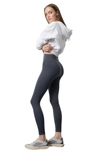 Trendyol Womens Reflective Print Anthracite Soft Sports Leggings - Brushed, Full Length Thmaw25Ty00020 Sports Leggings (pack of 1) Pants