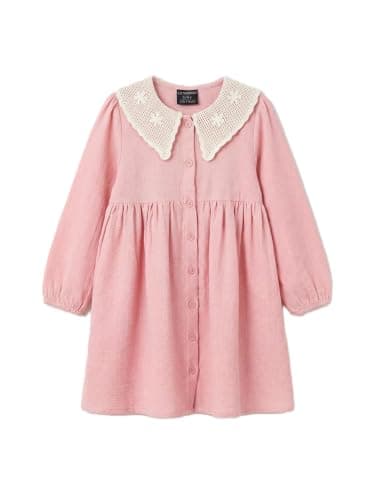 LC WAIKIKI Peter Pan Collar Girls' Long Sleeve Dress